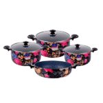 سرویس 7 پارچه گلدار سایز 30