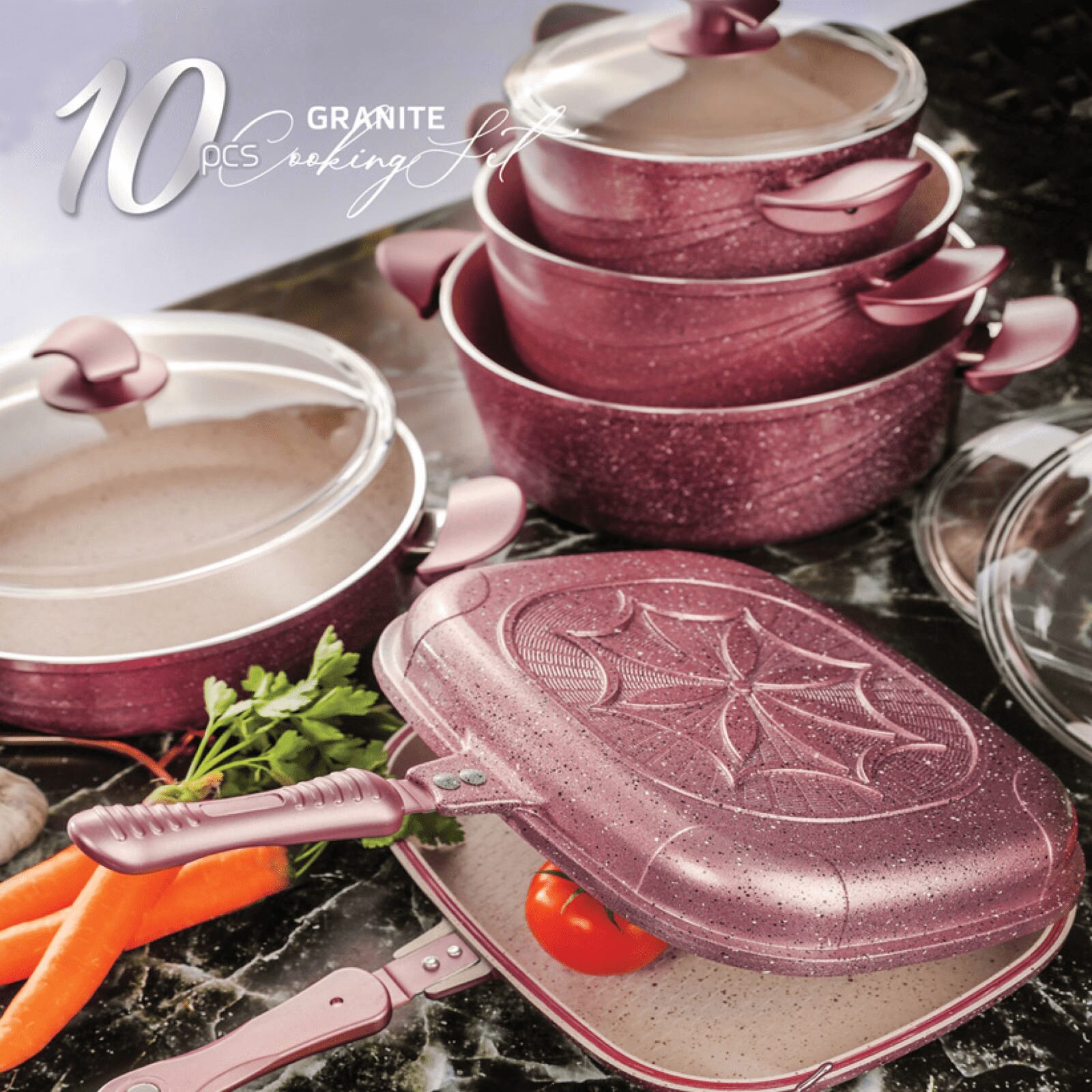 سرويس پخت و پز 10پارچه اویز مدل سوینگ