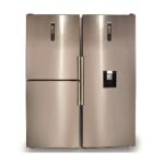 یخچال فریزر دوقلو سه درب استیل BEST - مدل BNRF24