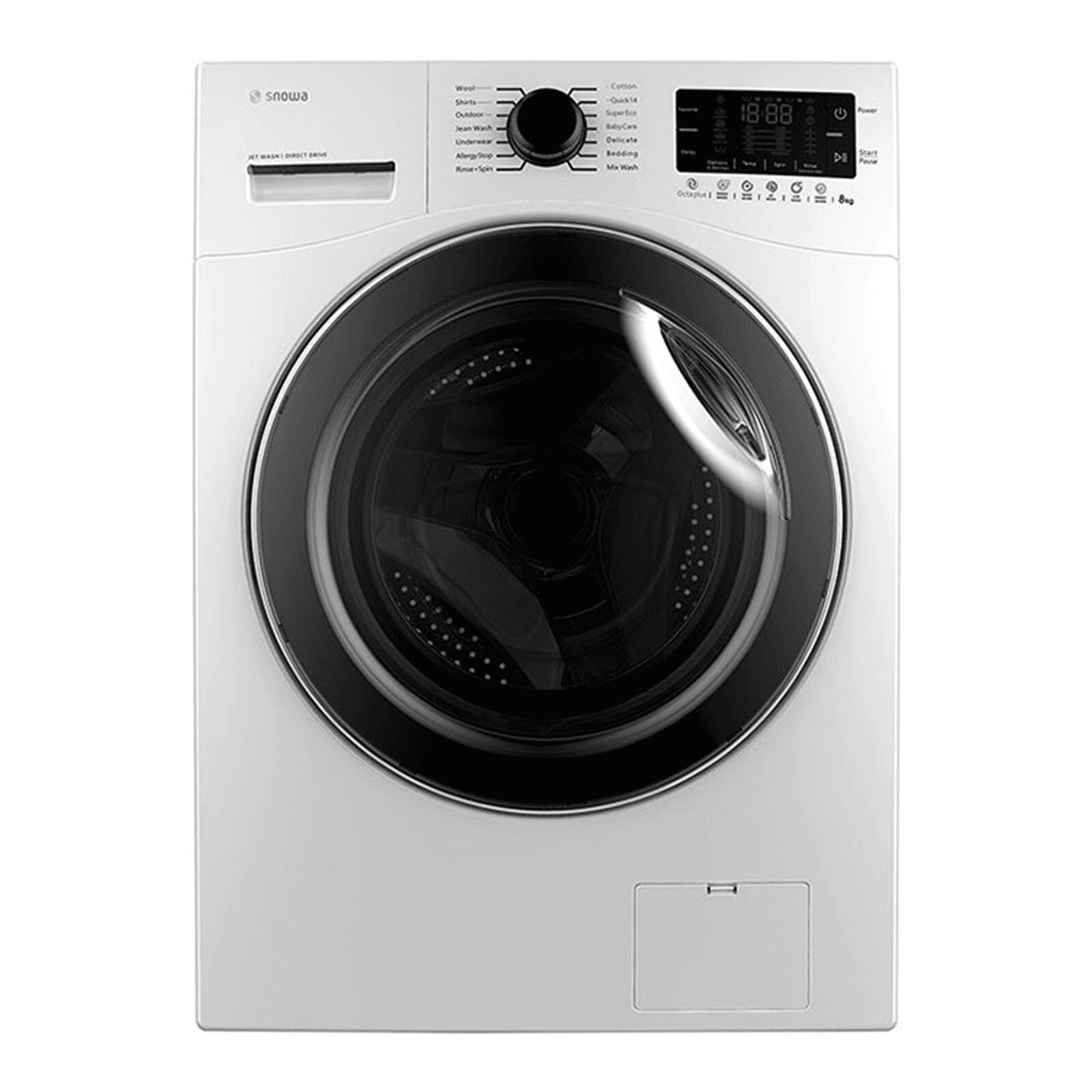 ماشین لباسشویی اسنوا مدل SWM-84516 ظرفیت ۸ کیلوگرم
