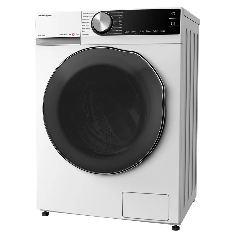 ماشین لباسشویی پاکشوما مدل BWF 40107 S ظرفیت ۹ کیلوگرم رنگ سیلور