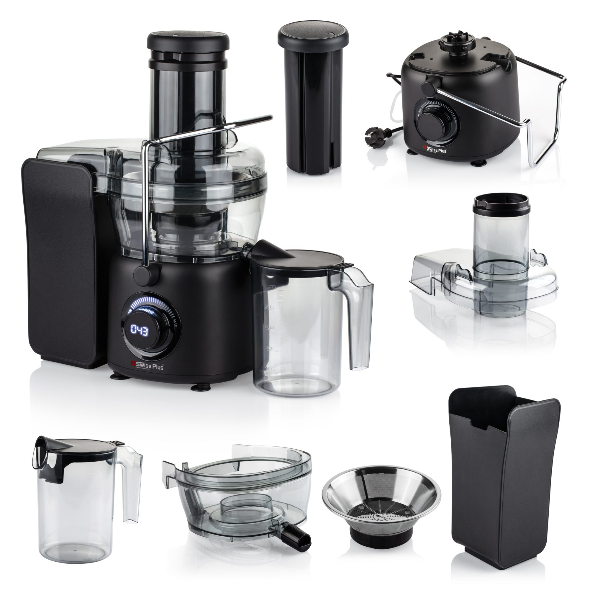 آبمیوه گیری دیجیتال سوئیس پلاس SJE-8230D