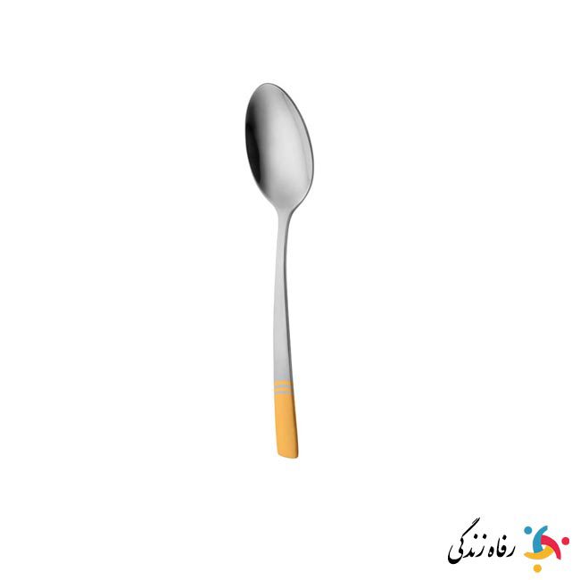سرویس قاشق و چنگال ۱۲ پارچه ناب استیل مدل فلورانس دورطلا